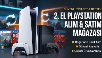 Rize 2. El PlayStation Alım Satım – PS4 ve PS5 Alan Yer